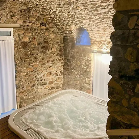 Medieval Castle With In Pre-pyrenees * La Pobla de Lillet