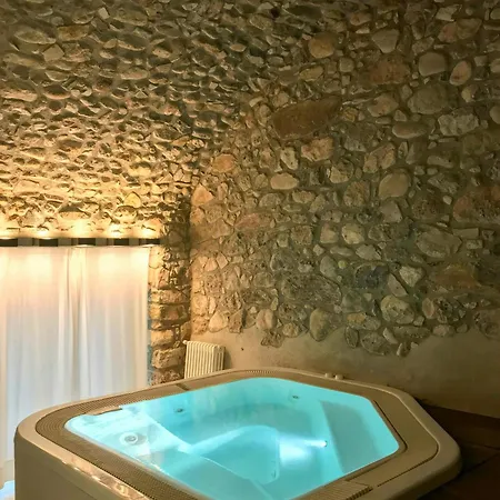 Medieval Castle With In Pre-pyrenees *